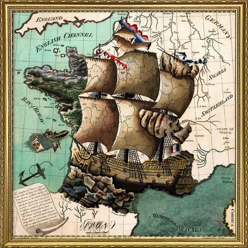 The Kingdom of France as a Ship
