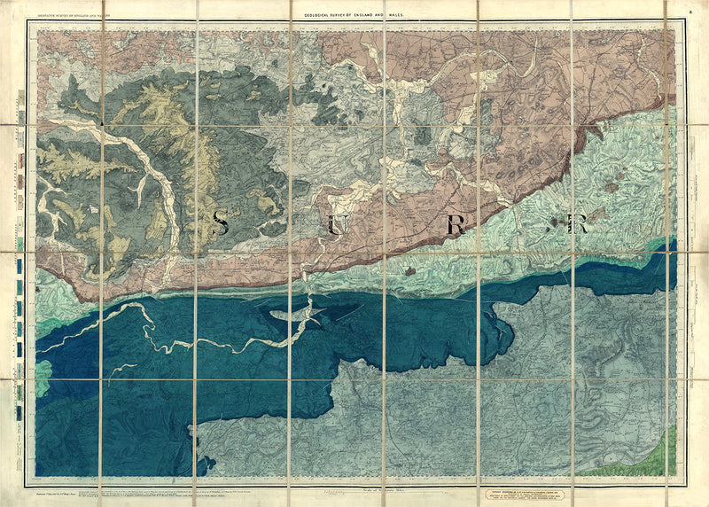 Geological Chart of Dorking