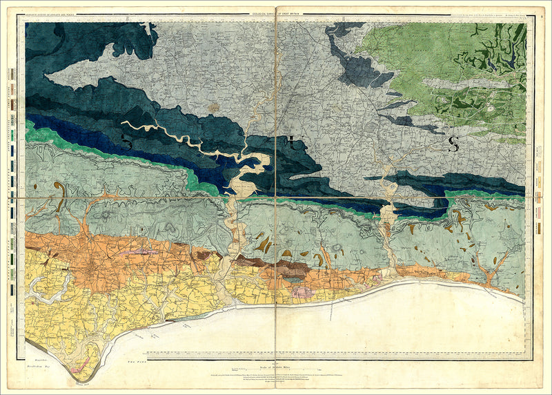 Geological Chart of Brighton