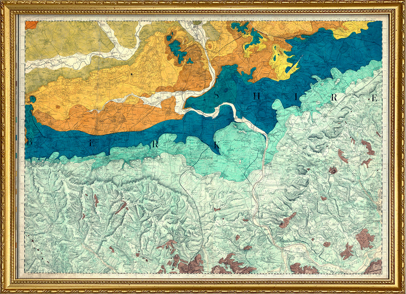 Geological Chart of Oxford