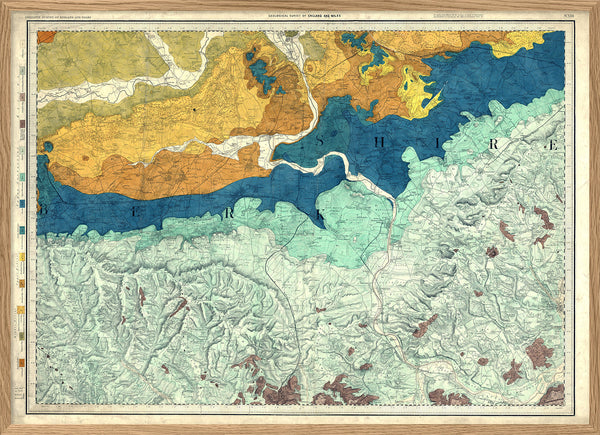 Geological Chart of Oxford