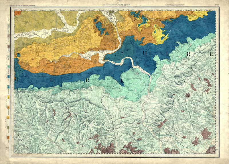 Geological Chart of Oxford