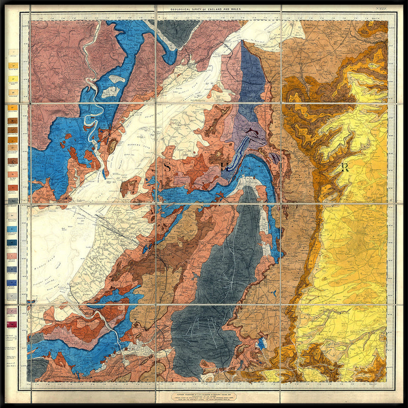 Geological Chart of Bristol