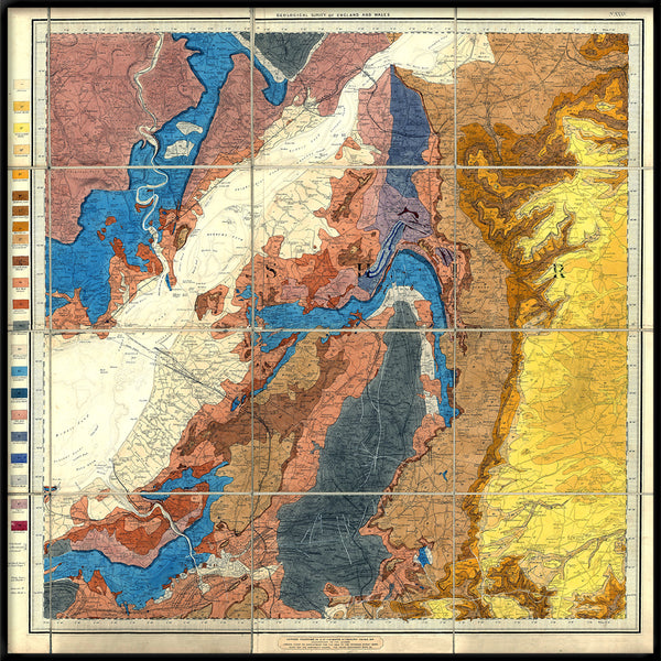 Geological Chart of Bristol
