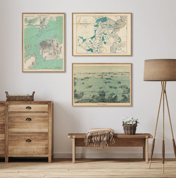 Map of San Francisco, 1884