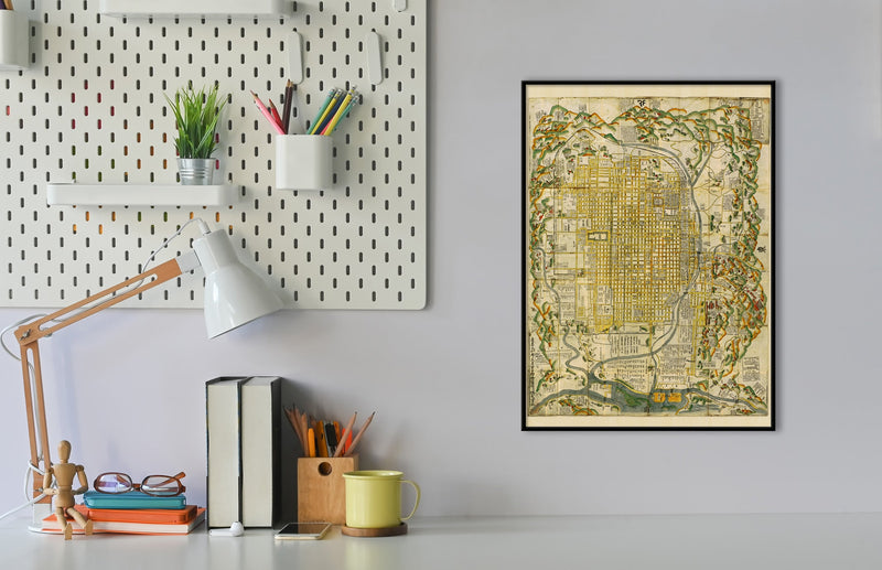 Ancient Kyoto City Map