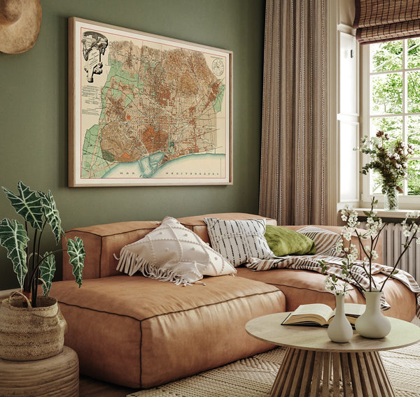 Barcelona - Map