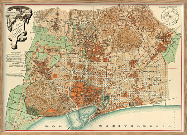 Barcelona - Map