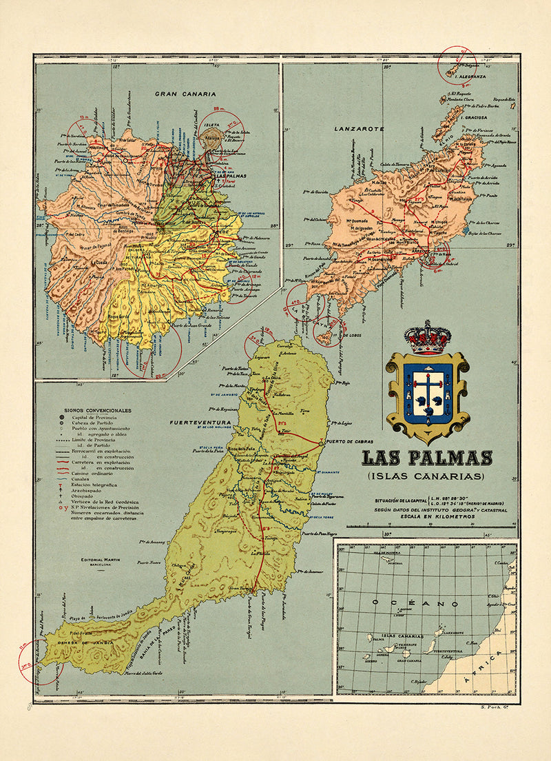 Canary Island - Map