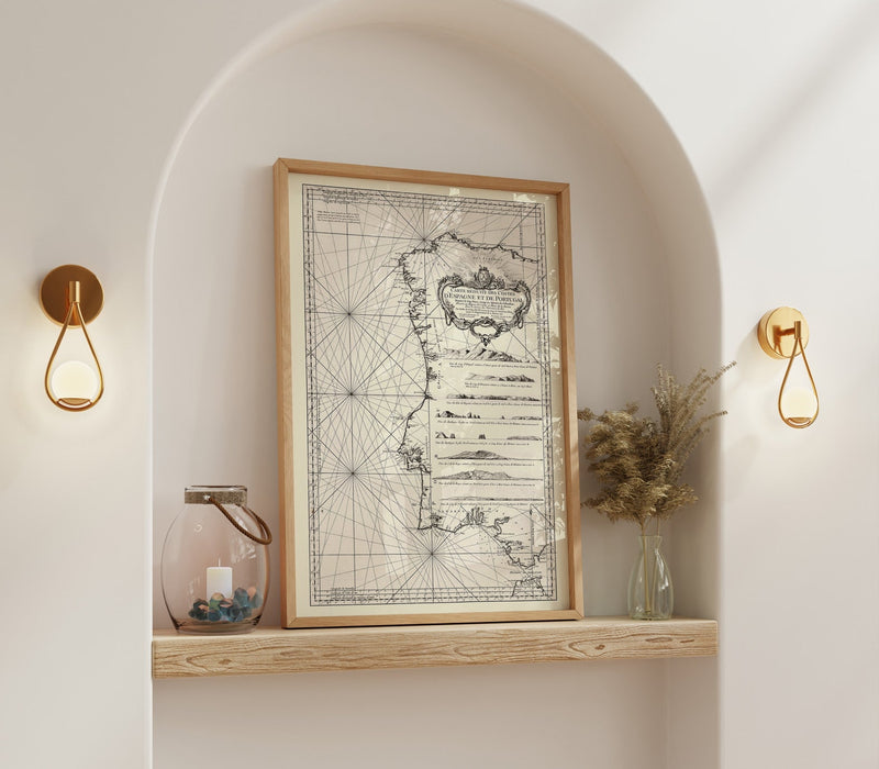 Spain and Portugal Coast - Map