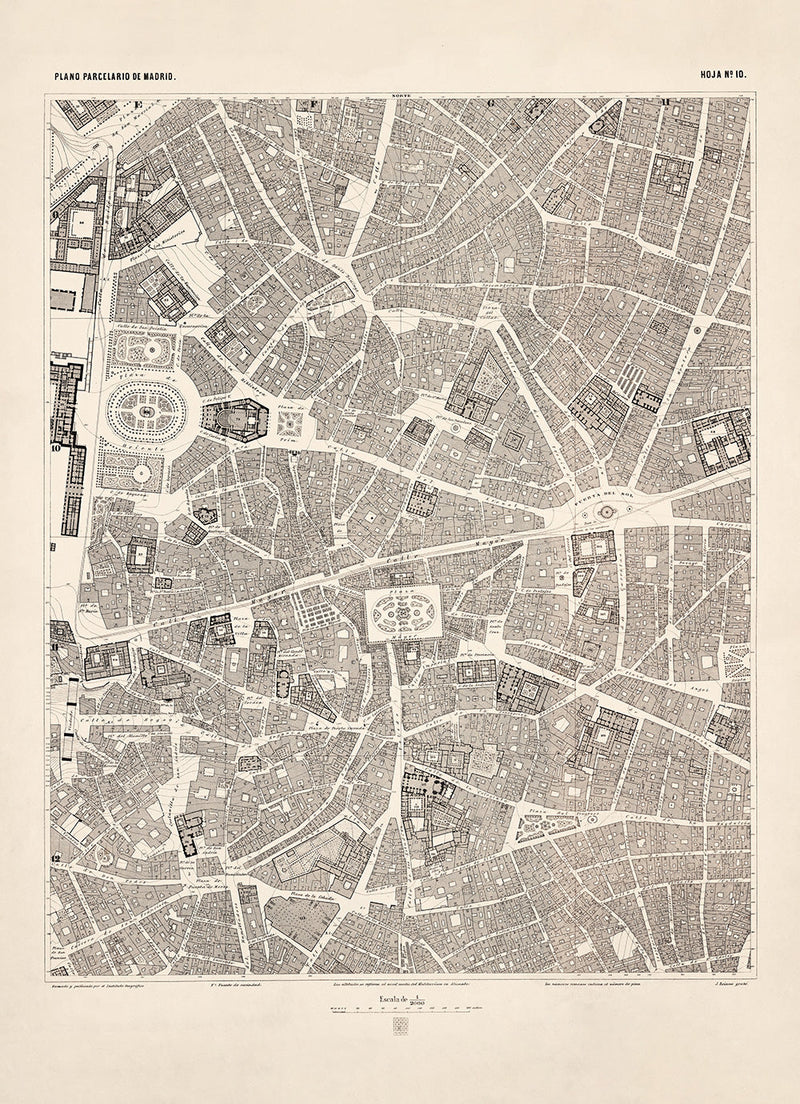 Madrid - Map