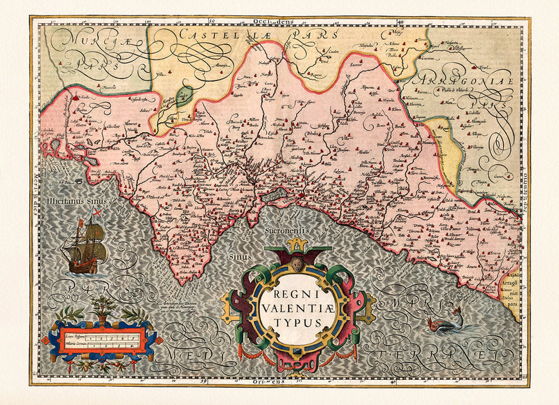 Valencia - Map