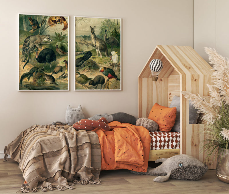 Australian Fauna Right side