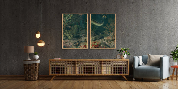 Deep Sea Fauna Left Side