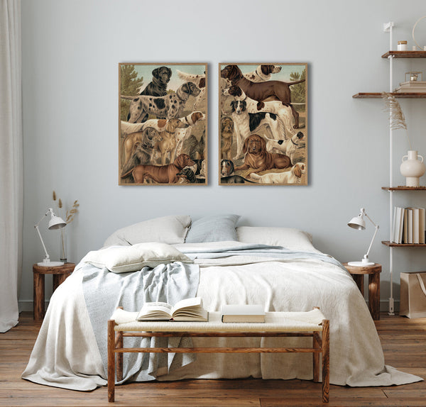 Dogs Hunting Right Side