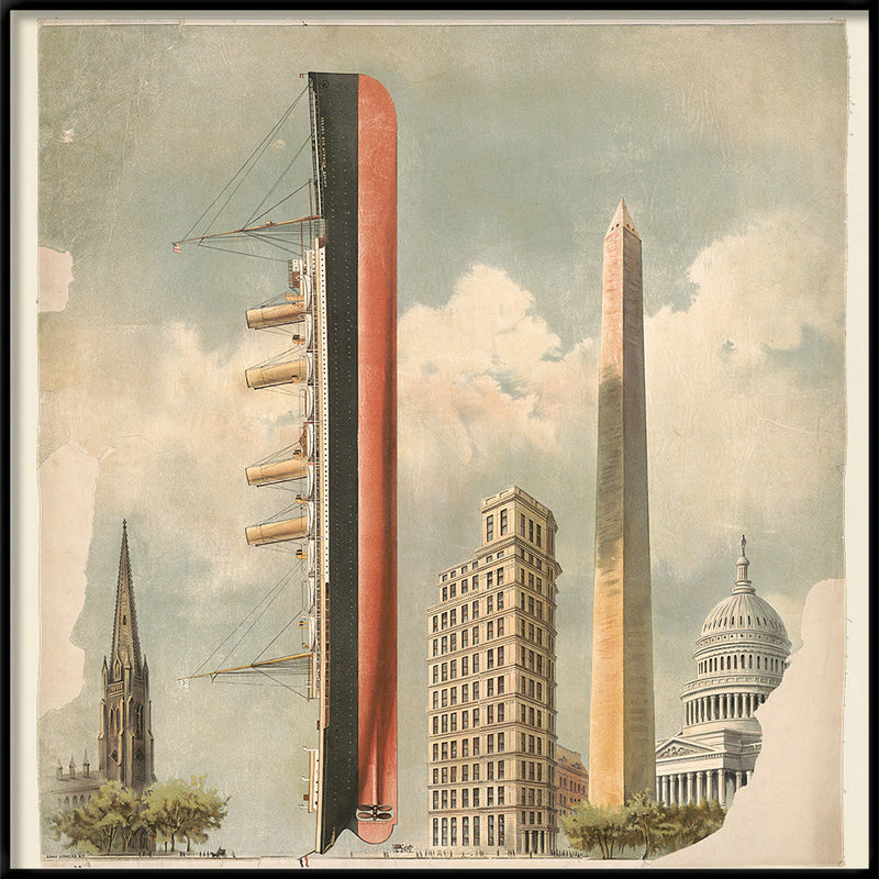 Ocean Liner size comparison