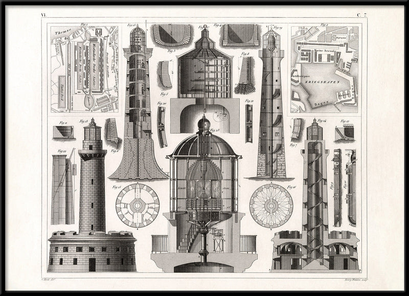 Ship Docks and Lighthouses