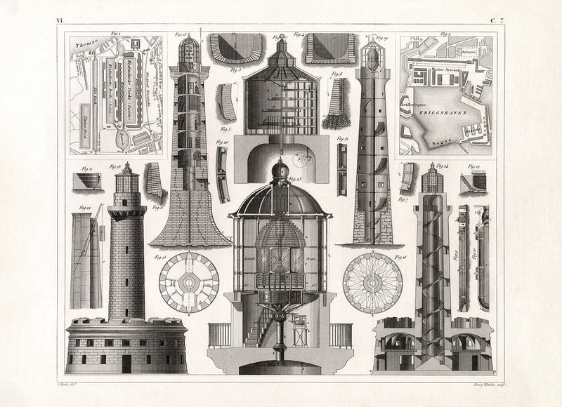 Ship Docks and Lighthouses