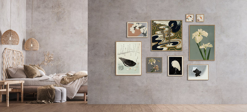 Tile with Heron III.