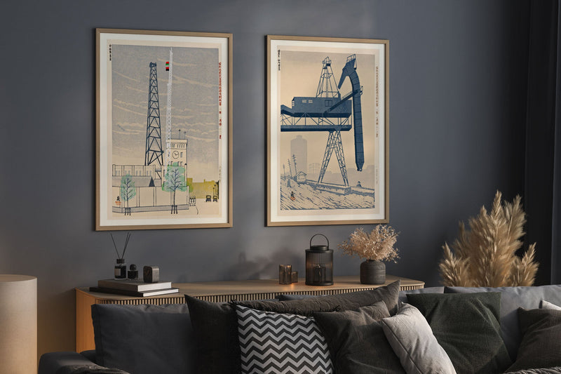 Landscape of Sunamachi in Joto Ward