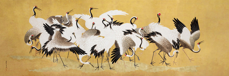 Flock of Cranes