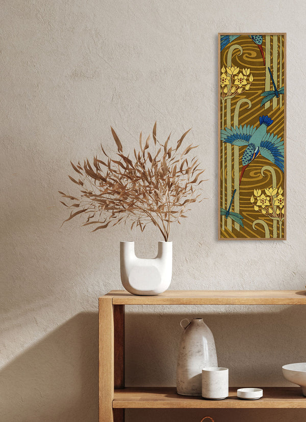 Kingfisher and Dragonfly