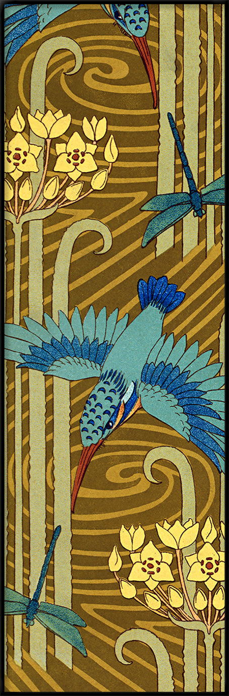 Kingfisher and Dragonfly