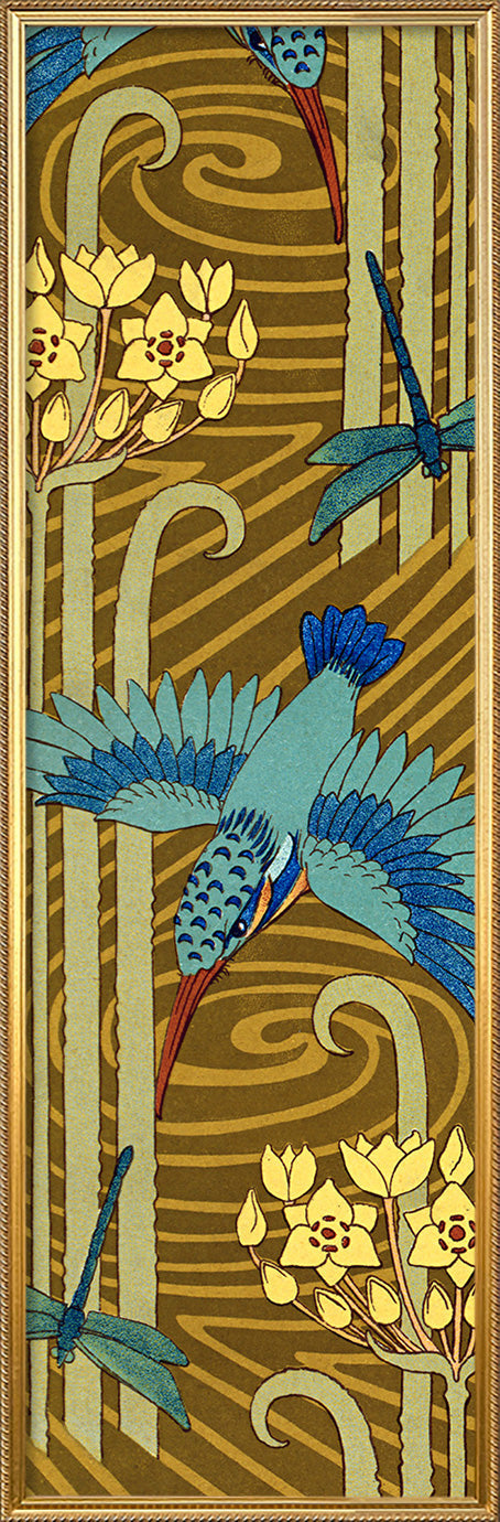 Kingfisher and Dragonfly