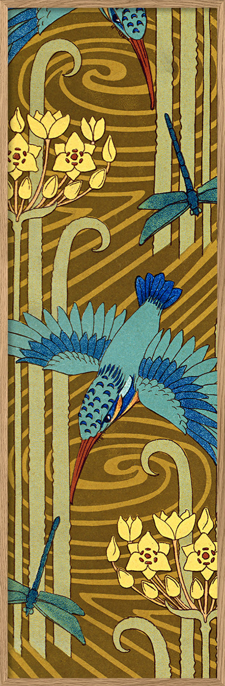 Kingfisher and Dragonfly