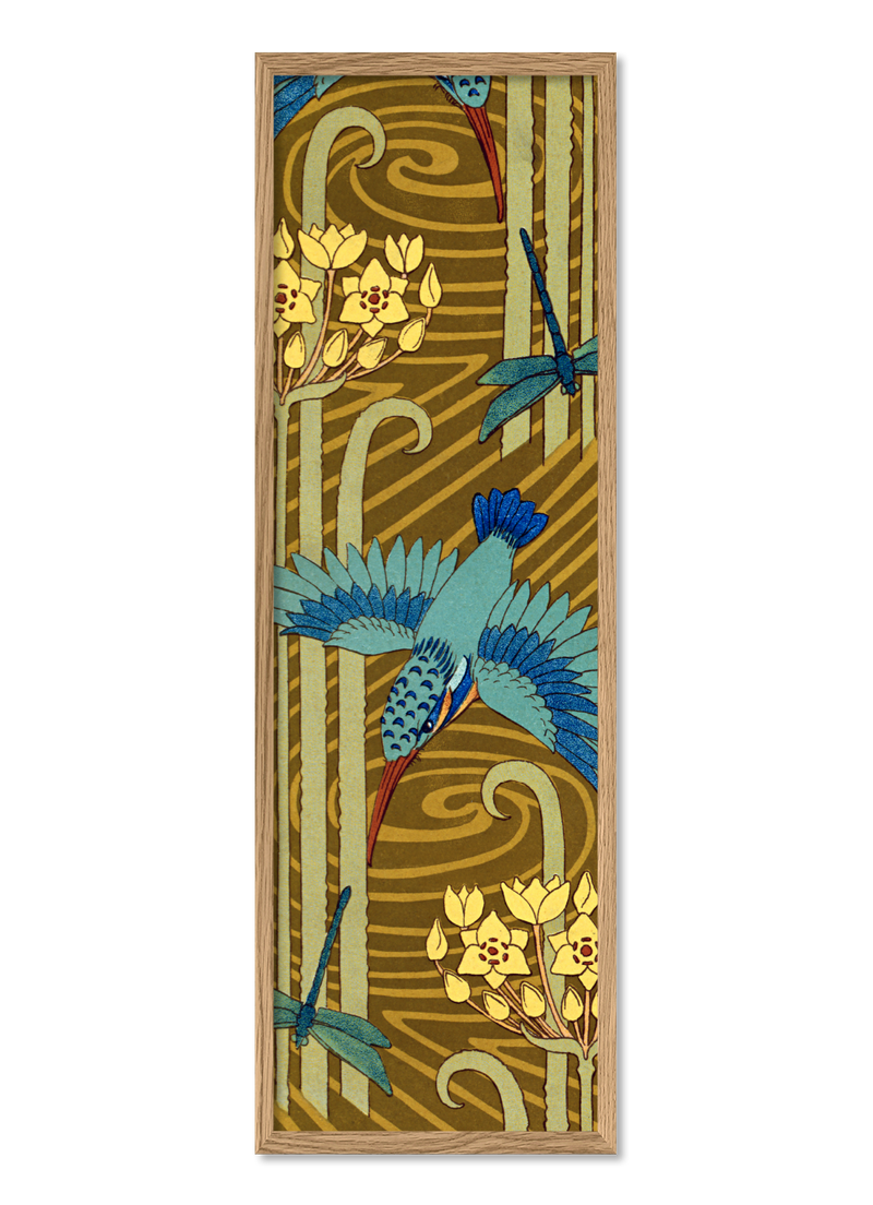 Kingfisher and Dragonfly