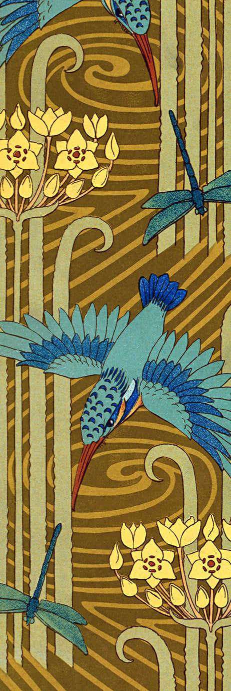 Kingfisher and Dragonfly