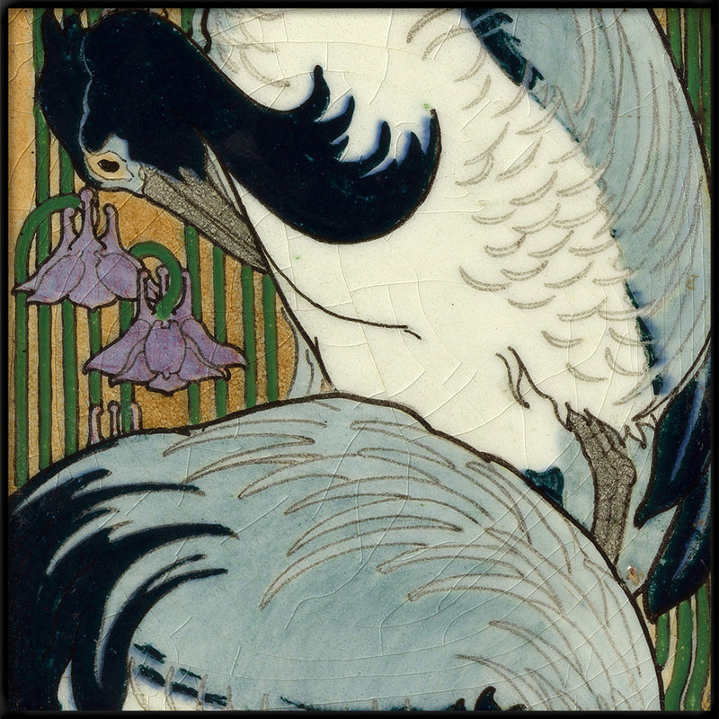 Tile with Heron II.