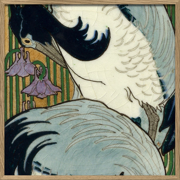 Tile with Heron II.