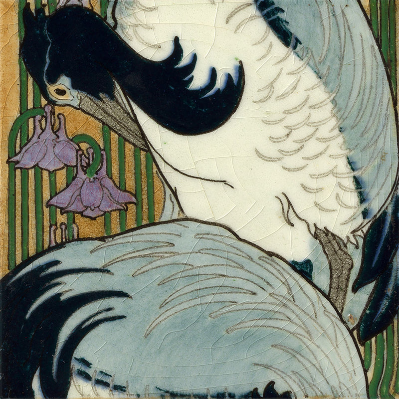 Tile with Heron II.