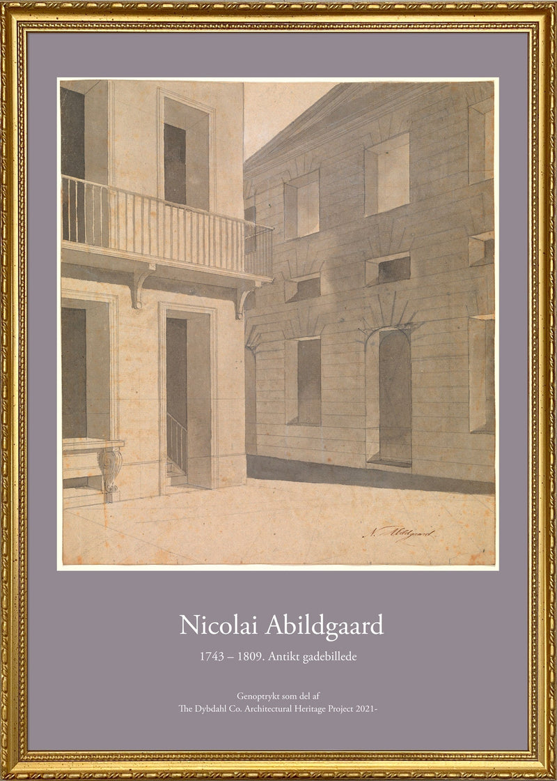 Nicolai Abildgaard - Antikt Gadebillede