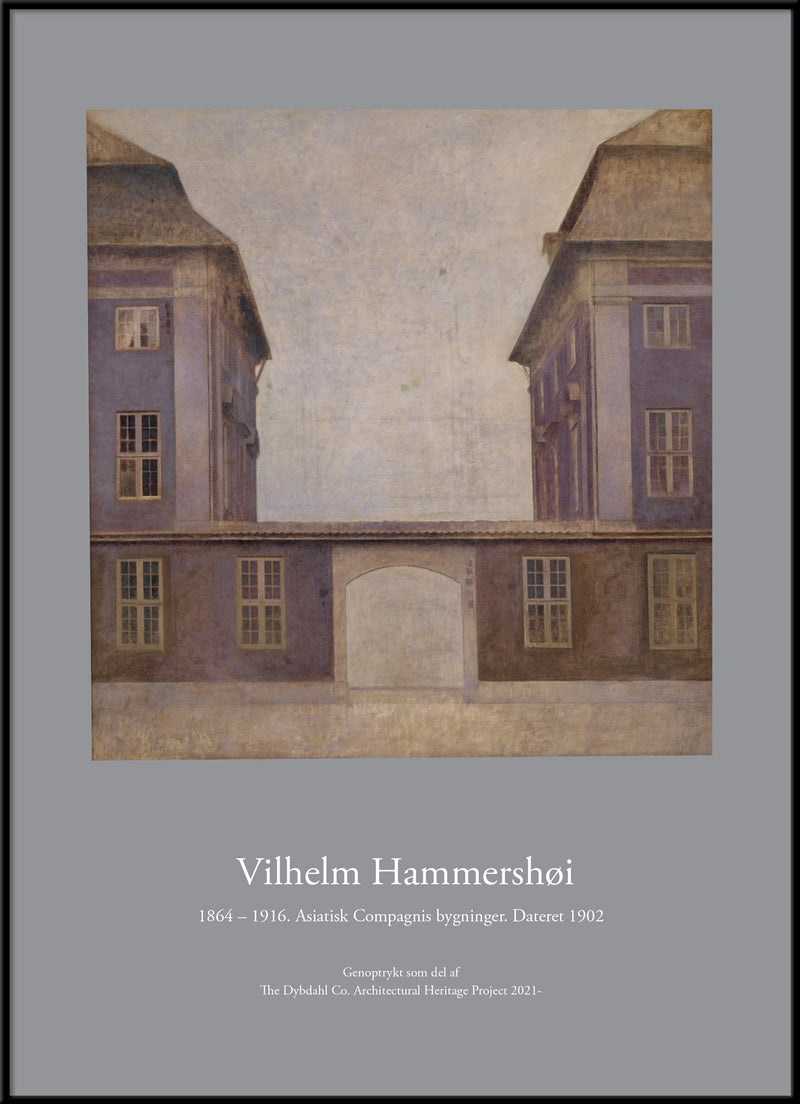Vilhelm Hammershøi - Asiatisk Compagnis bygninger