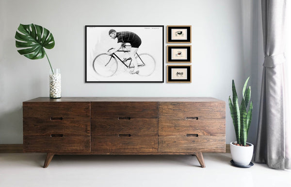 Brown 4 seat Rockaway