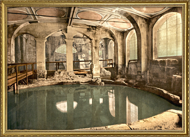 Roman bath in Bath, England