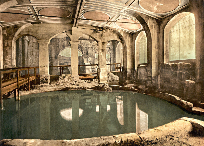 Roman bath in Bath, England