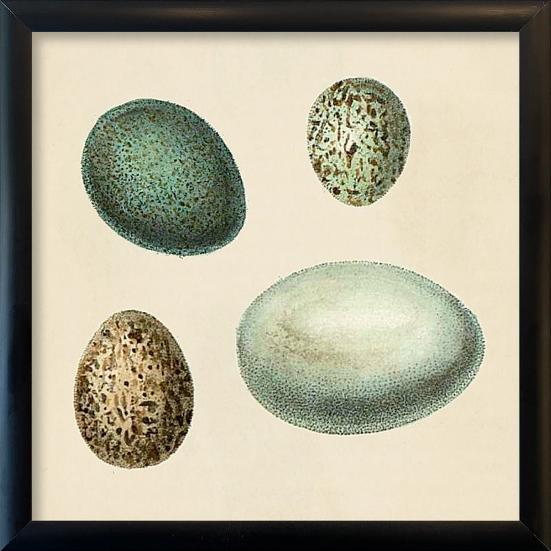 Four Green Eggs. Mini Print