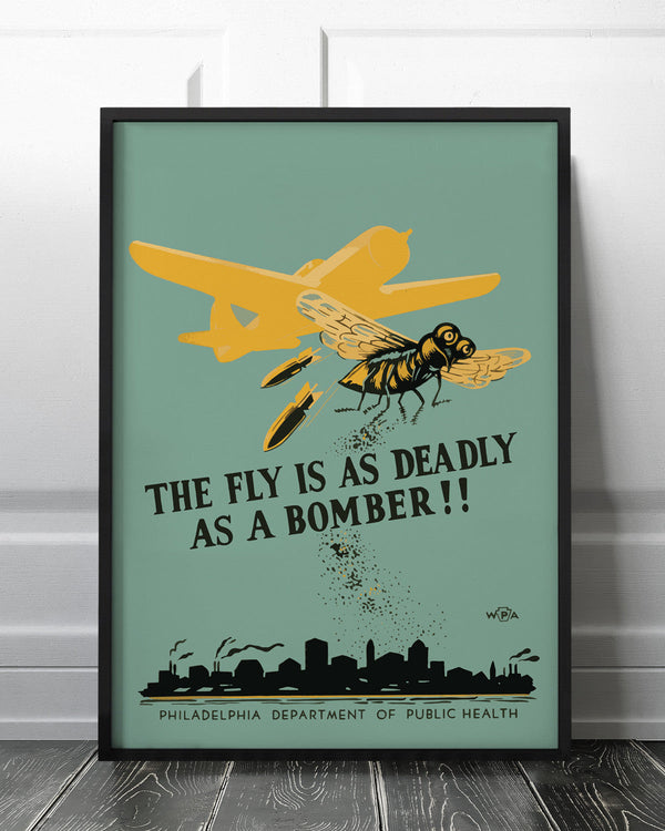 The fly is as deadly as a bomber!!