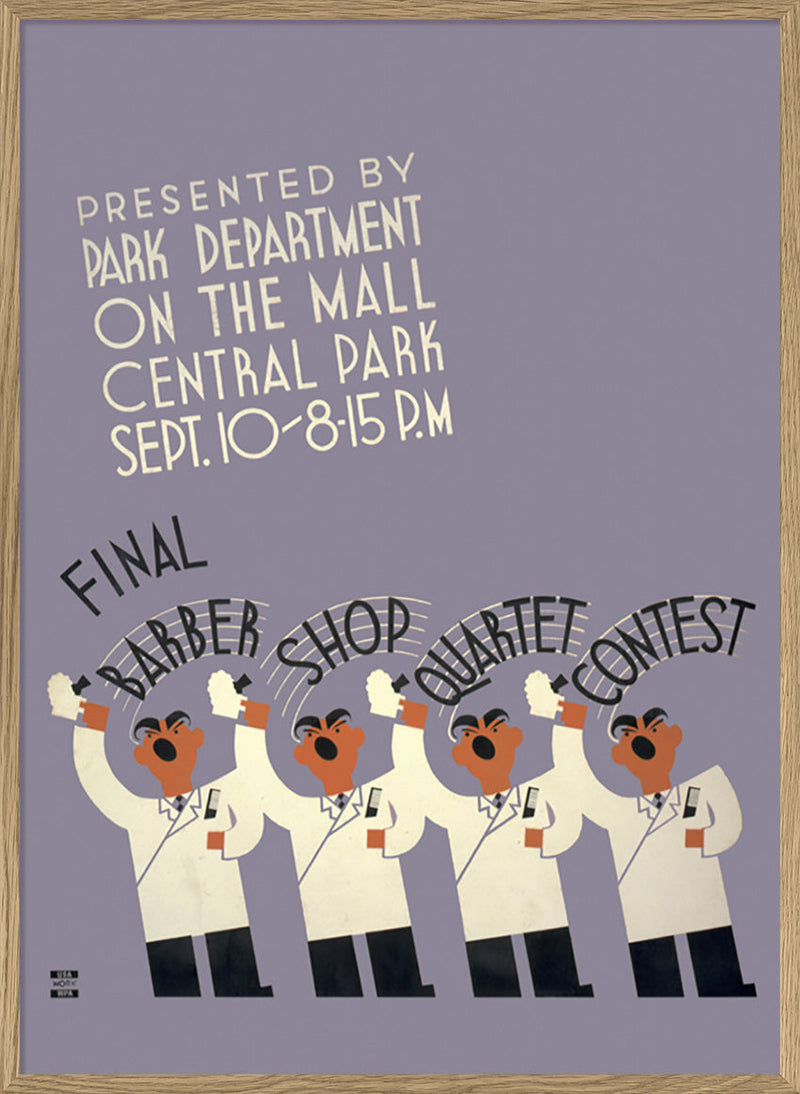 Final Barber Shop Quartet Contest