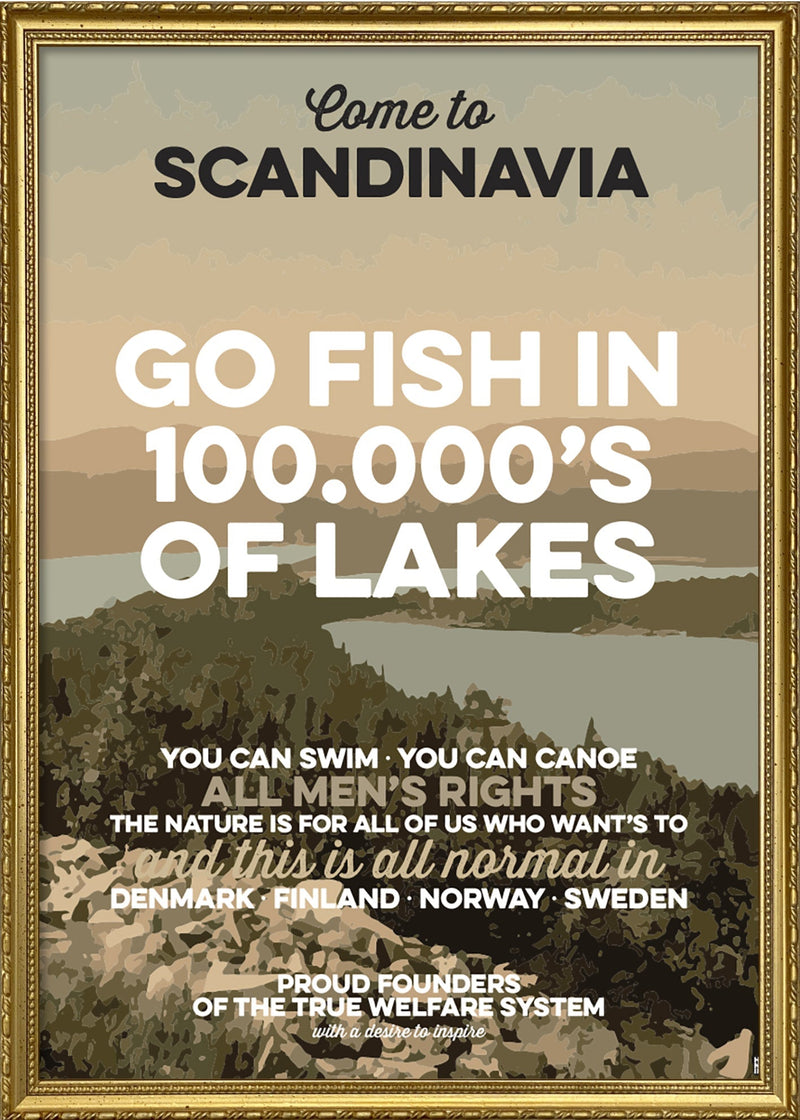 Go fish in 100.000's of lakes