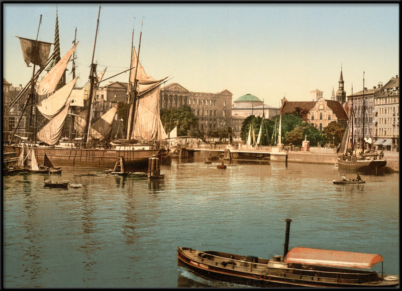 Harbour with the Ruin of Christianborg Castle