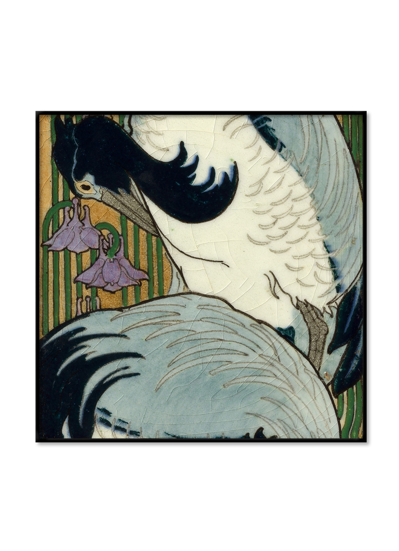 Tile with Heron II.