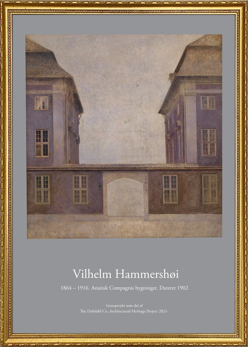 Vilhelm Hammershøi - Asiatisk Compagnis bygninger