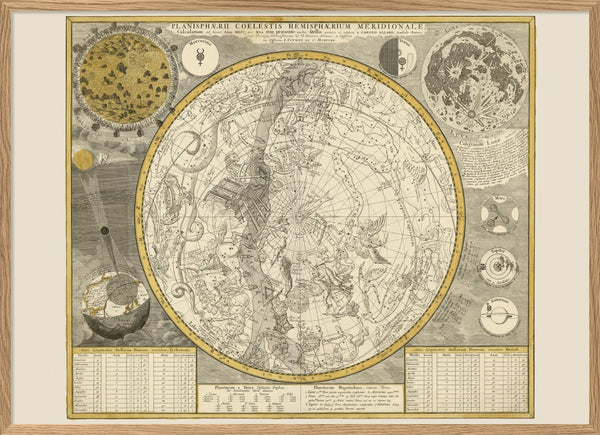 Map of Planisphærii Coelestis