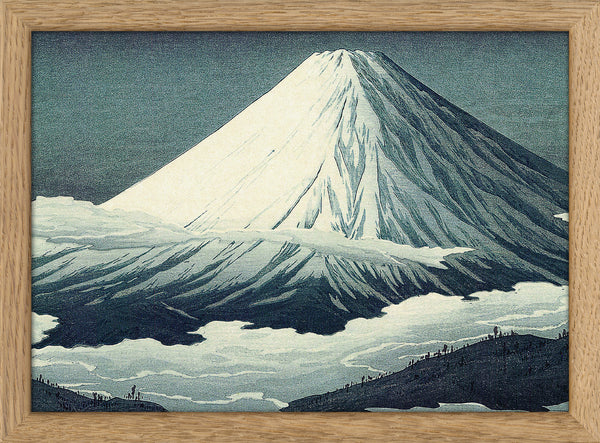 UKIYO-E Mount Fuji. Mini Print