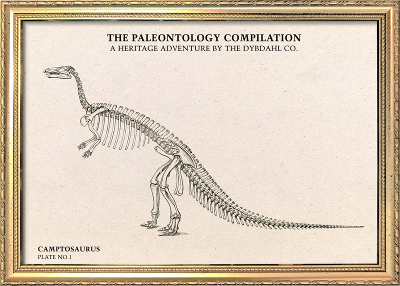 Camptosaurus. Mini Print