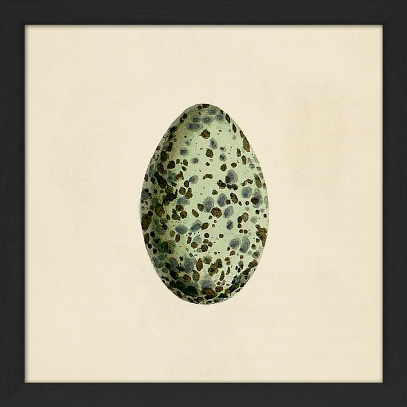 Mint Green Dotted Egg. Mini Print